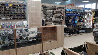 Экономпанели для магазина дайвинга